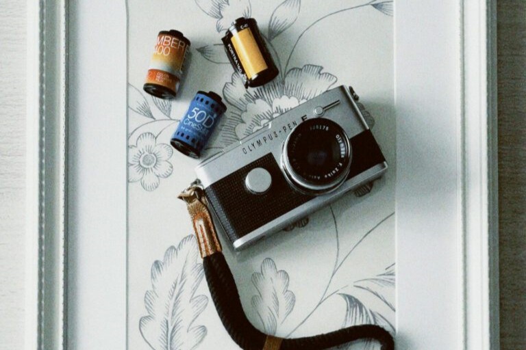 【完動品◆美品】青が綺麗に写る◆澄んだエモい写り◆OLYMPUS AF-1 作例レビュー】OLYMPUS PEN FT オリンパスのフィルムカメラ
