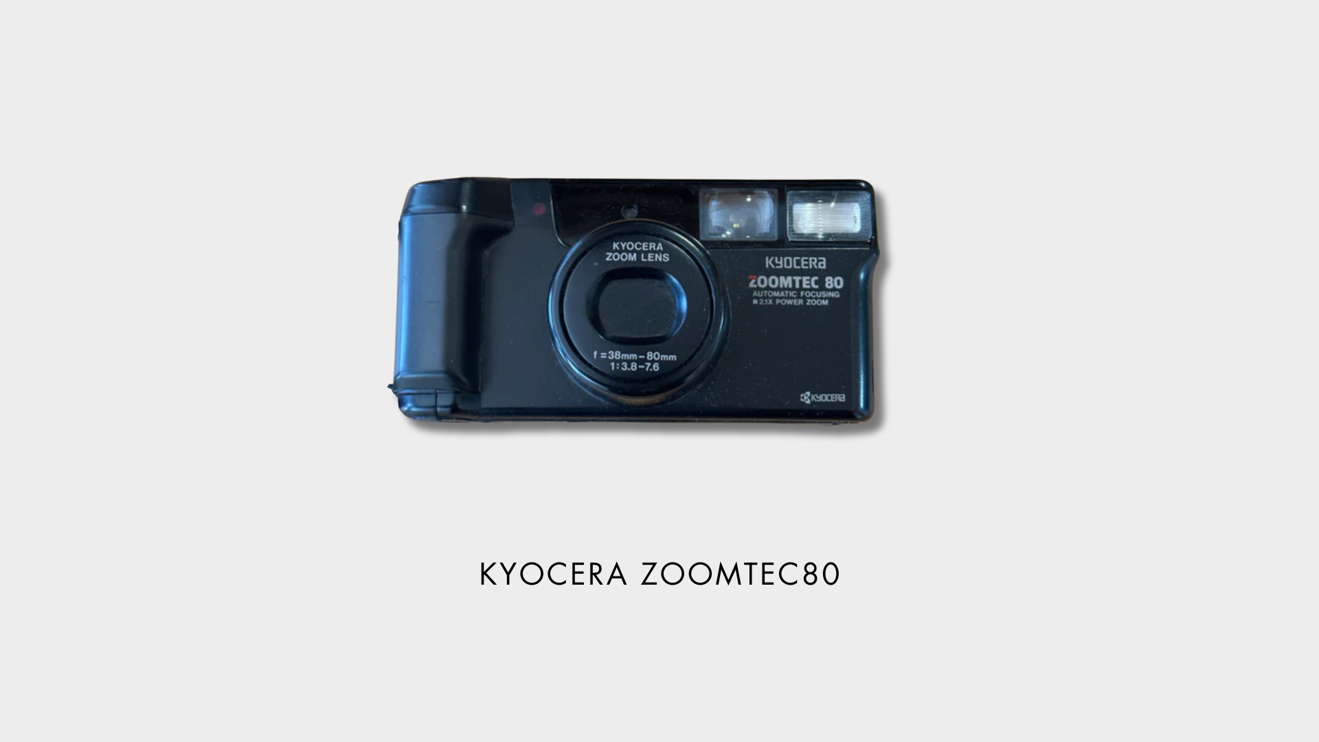 KYOCERA（京セラ） ZOOMTEC80 | ENCOUNTER MAGAZINE | 写真の