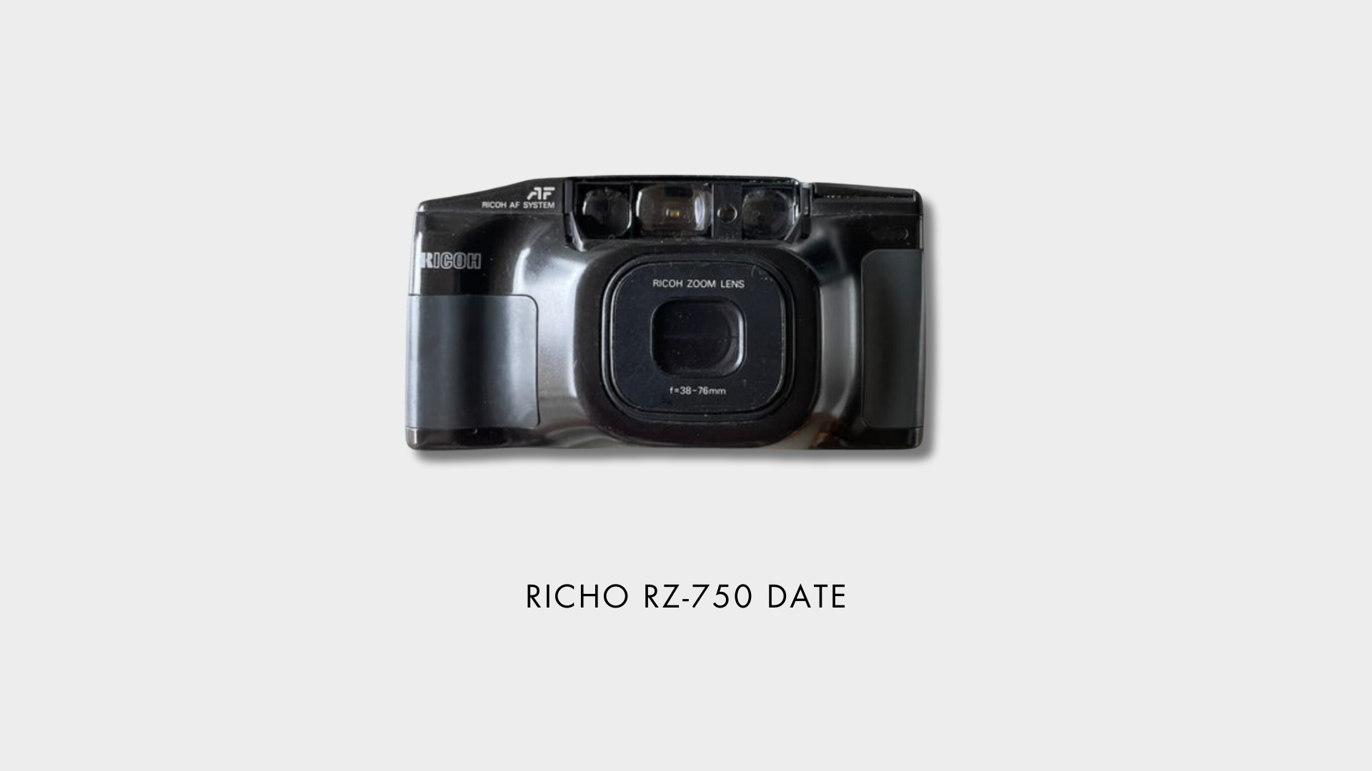 【動作確認済】 RICOH RZ-750 DATE d0829-17x pレトロカメラ